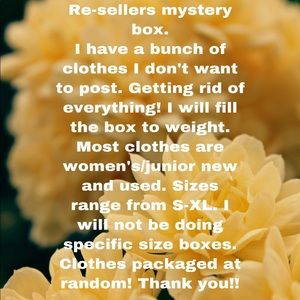 Re-sellers Mystery Box